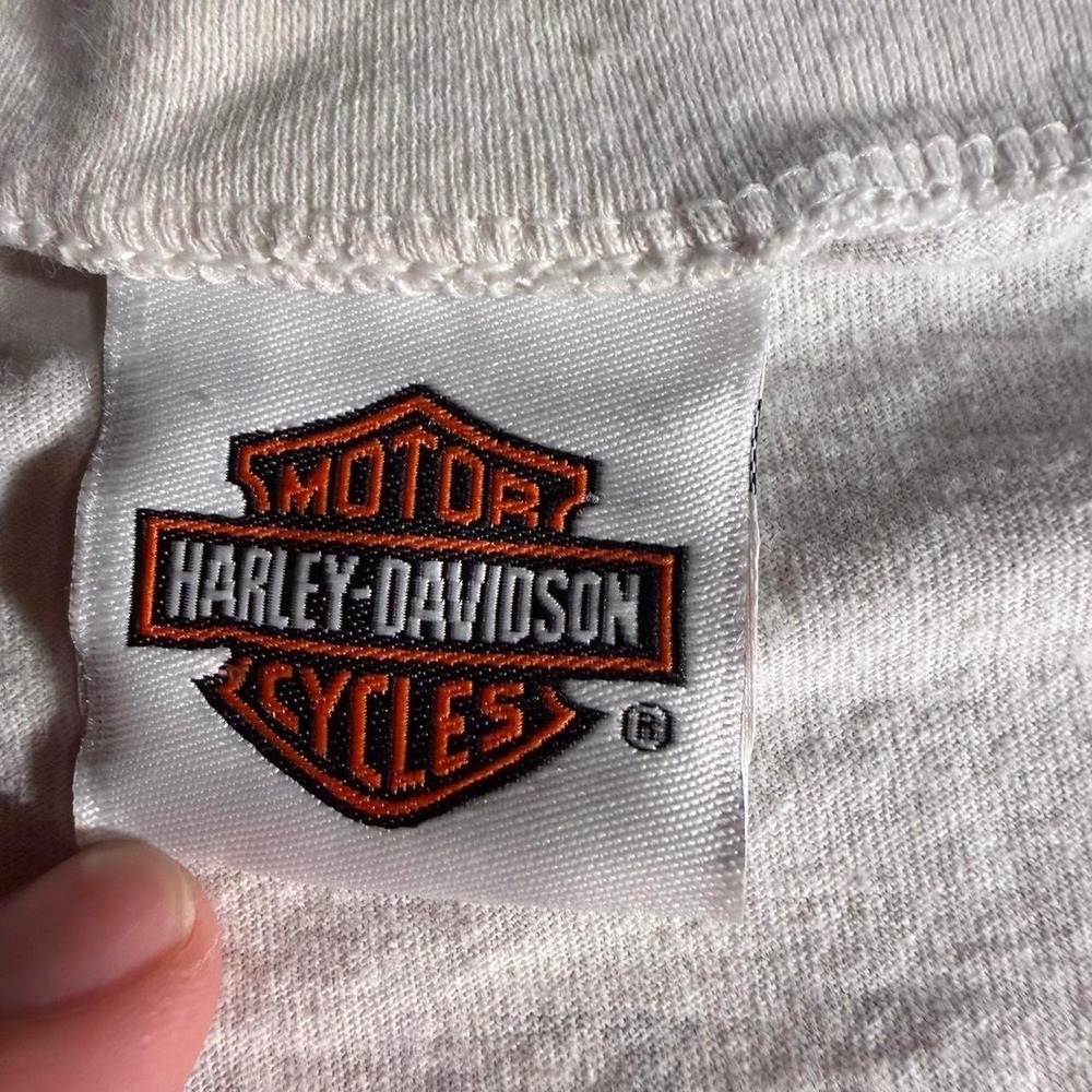 Harley-Davidson 110th Anniversary Cycle City Honolulu Hawaii Womens V-Neck Tee - Picture 3 of 6